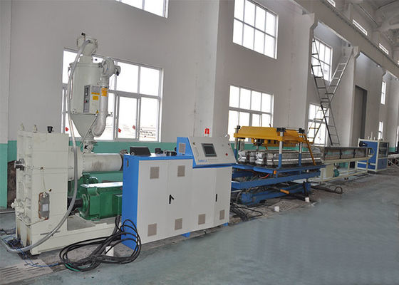 Koruyucu borular için Tek Vidalı PVC HDPE Boru Yapma Makinesi