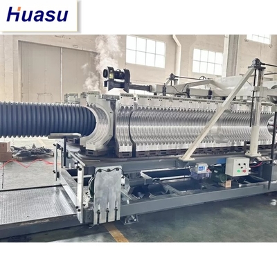 PLC Monitoring System Corrugated Pipe Extrusion Line for Smooth Operation