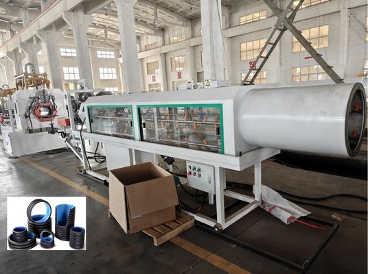 Double Wall Corrugated Pipe Extrusion Line 32-1600mm HDPE PP