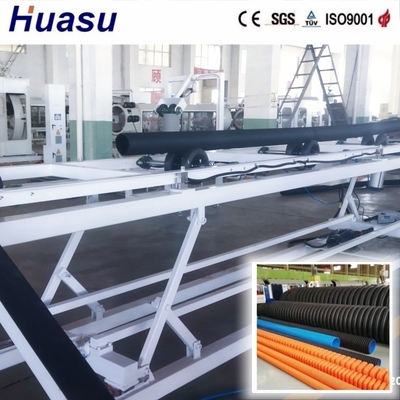 32-1600mm HDPE Corrugated Pipe Machine with Siemens PLC