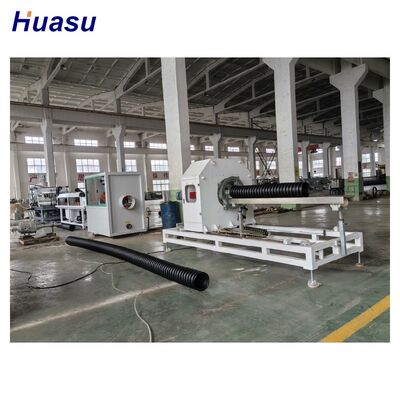 PLC Touch Screen Cable Protection Pipe Extrusion Line, Single Screw, 100–500kg/h Capacity