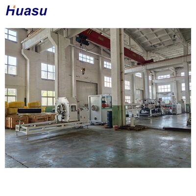 Automatic And Computerized HDPE Pipe Extrusion Line For Double Wall Corrugated Pipe With PLC Control