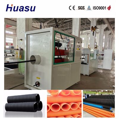 Automatic Double-wall Corrugated Pipe Extrusion Line with 32-1600mm Pipe Diameter, PLC Control, and High Productivity