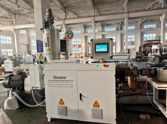Double Wall Corrugated Pipe Extrusion Line with Siemens Main Electrical Parts and Integral Type Extruder for 100kg/h - 2000kg/h Production