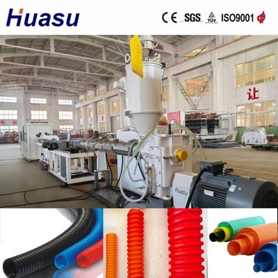 Double Wall Corrugated Pipe Machine with 60-2000kg/h Output Featuring Water Sleeve Material Steel and PLC Remote Control
