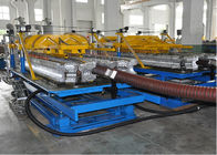 Karbon Spiral Boru Makinaları HDPE Tek Duvar Oluklu Boru Üretim Hattı SLQ-200
