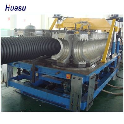 Oluklu OD 400mm 750kg / H Hdpe Boru Üretim Hattı