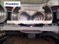 PE, PP, EVA, PVC Özel Çift Duvarlı Dalgalanmış Boru Makinesi