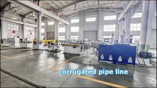 Çift Duvar Oluklu Boru Üretim Hattı | Yüksek Çıkış ve Çevrimiçi Belling