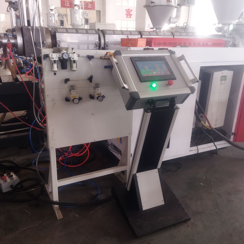 Siemens Motoru ile Otomatik Bilgisayarlı Çift Duvarlı Dalgalanmış Boru Ekstrüzyon Hattı ve 8-15Kg/h Kapasitesi