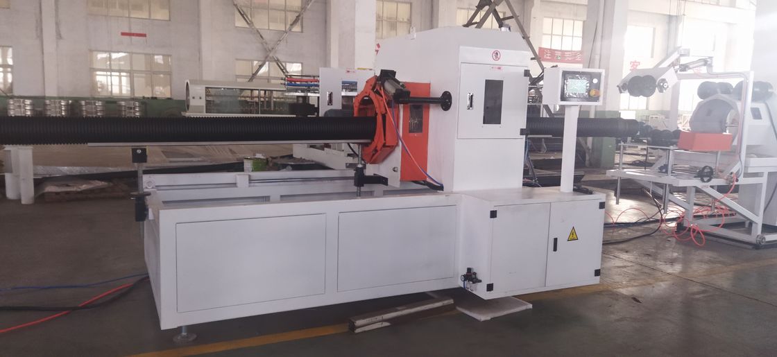 Siemens Motoru ile Otomatik Bilgisayarlı Çift Duvarlı Dalgalanmış Boru Ekstrüzyon Hattı ve 8-15Kg/h Kapasitesi