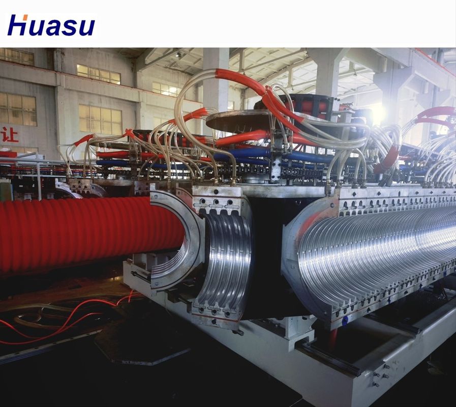 Yüksek Hızlı Performansı Ve PLC Kontrolü İçin Çift Makara Vakum Oluşturma Tipi DWCP Üretim hattı