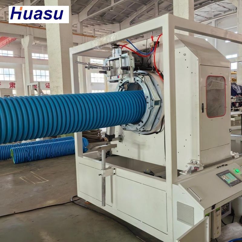 PLC Oluklu Boru Ekstrüzyon Hattı (32-1600mm Çift Duvarlı Borular İçin)