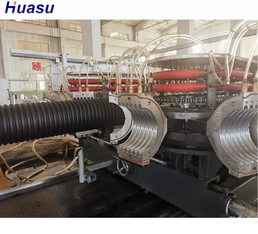 Tel ve kablo boru hattı üretimi için tek vida borulu boru çıkartma hattı