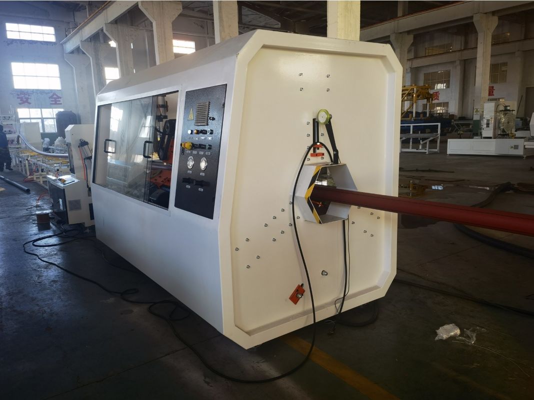 Çok yönlü ve özelleştirilebilir çözümler için PLC Kontrollü Katı Duvarlı HDPE Boru Ekstrüzyon Hattı