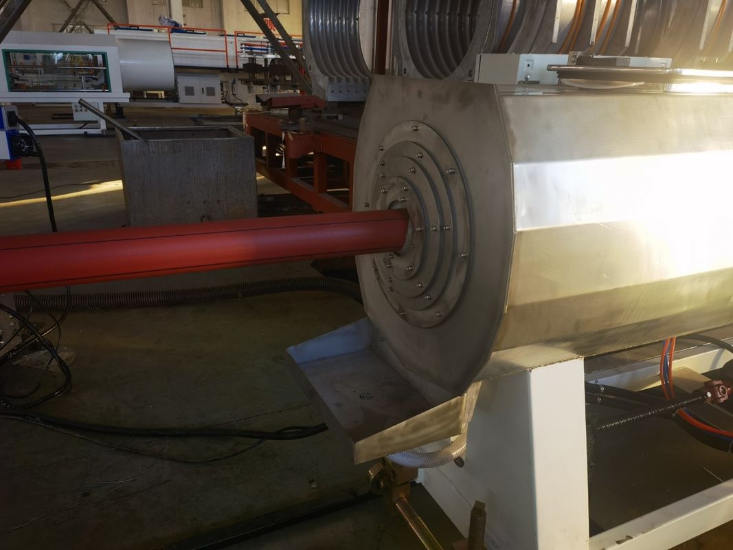 Çok yönlü ve özelleştirilebilir çözümler için PLC Kontrollü Katı Duvarlı HDPE Boru Ekstrüzyon Hattı