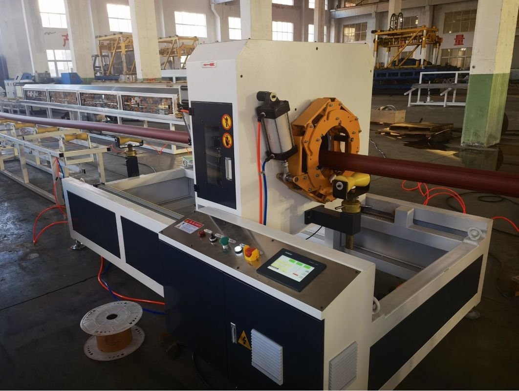 Çok yönlü ve özelleştirilebilir çözümler için PLC Kontrollü Katı Duvarlı HDPE Boru Ekstrüzyon Hattı