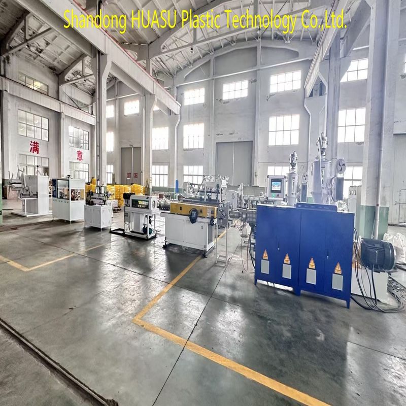 Siemens / ABB Elektrik ile Profesyonel Dalgalanmış Boru Yapım Makinesi, 2-20m / min Hızlı Hız ve Özelleştirilebilir Güç