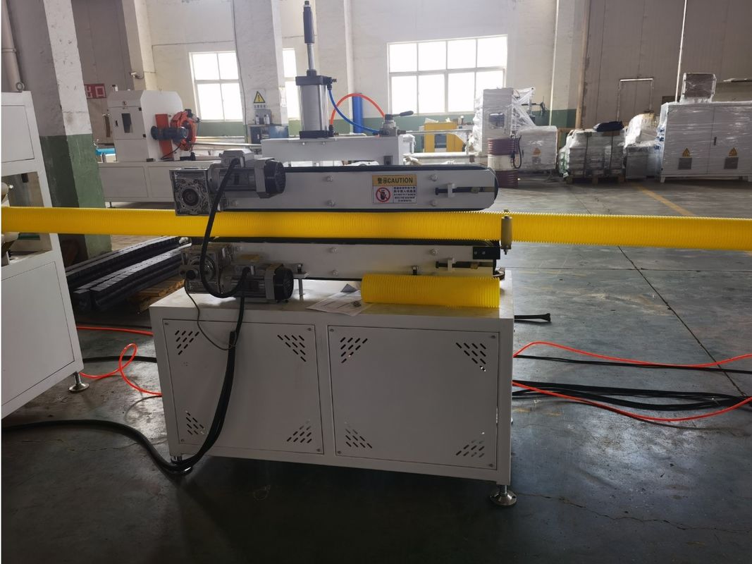 Otomatik besleme tek duvarlı su soğutması ve 1-20m/min üretim ile dalgalanmış boru çıkartma hattı