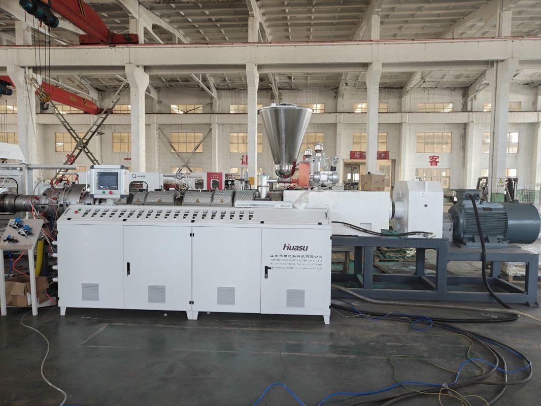 PVC malzeme üretimi için özelleştirilebilir PVC dalgalanmış boru yapım makinesi