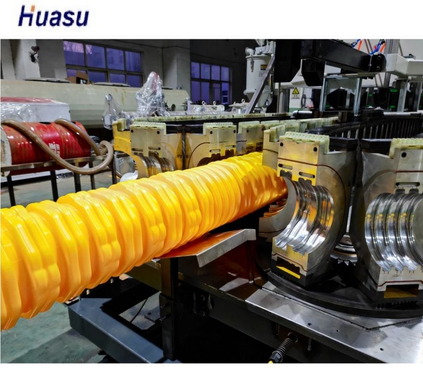 MPP Elektrikli Boru Makinesi Tek veya Çift Duvarlı Gürültülü Alüminyum Alaşım Kalıp Malzemesi