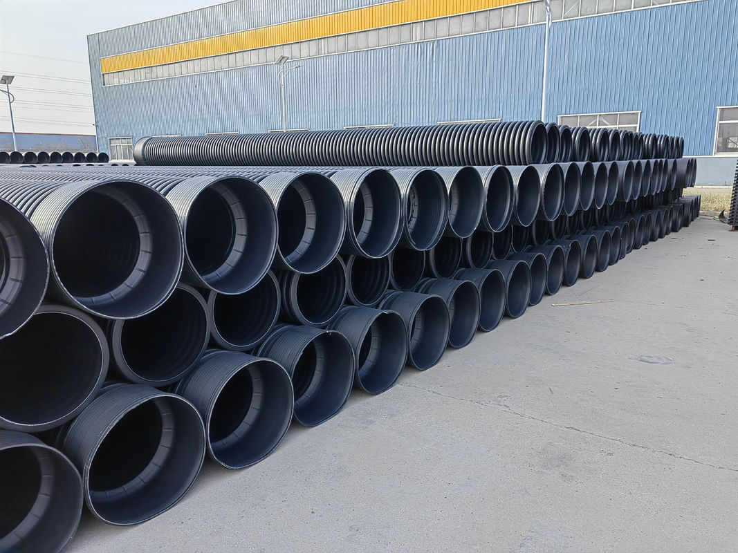 Polyethene Tek veya Çift Duvarlı Dalgalanmış Boru Üretim hattı