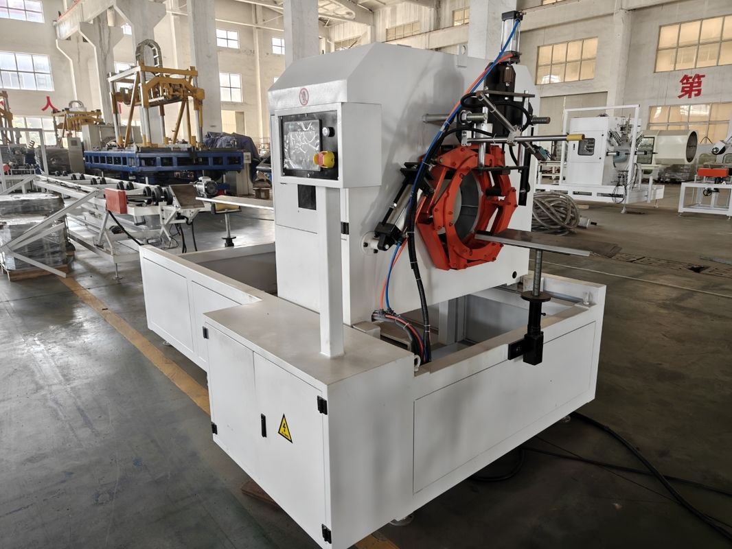 Siemens Contactor Çift Duvarlı Kabuklu Boru Ekstrüzyon Hattı Boru Enlemleri 32mm-1600mm