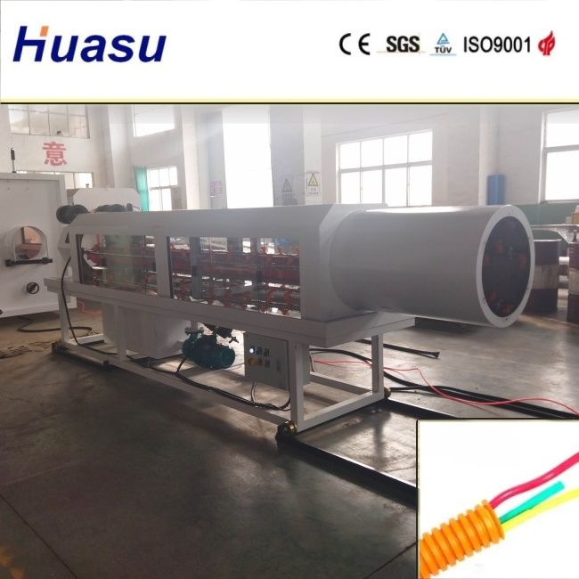 32-1600mm Boru Çapı ve 60-2000kg/saat Kapasiteli Konik Çift Vidalı Ekstrüderli DWC Boru Ekstrüzyon Hattı