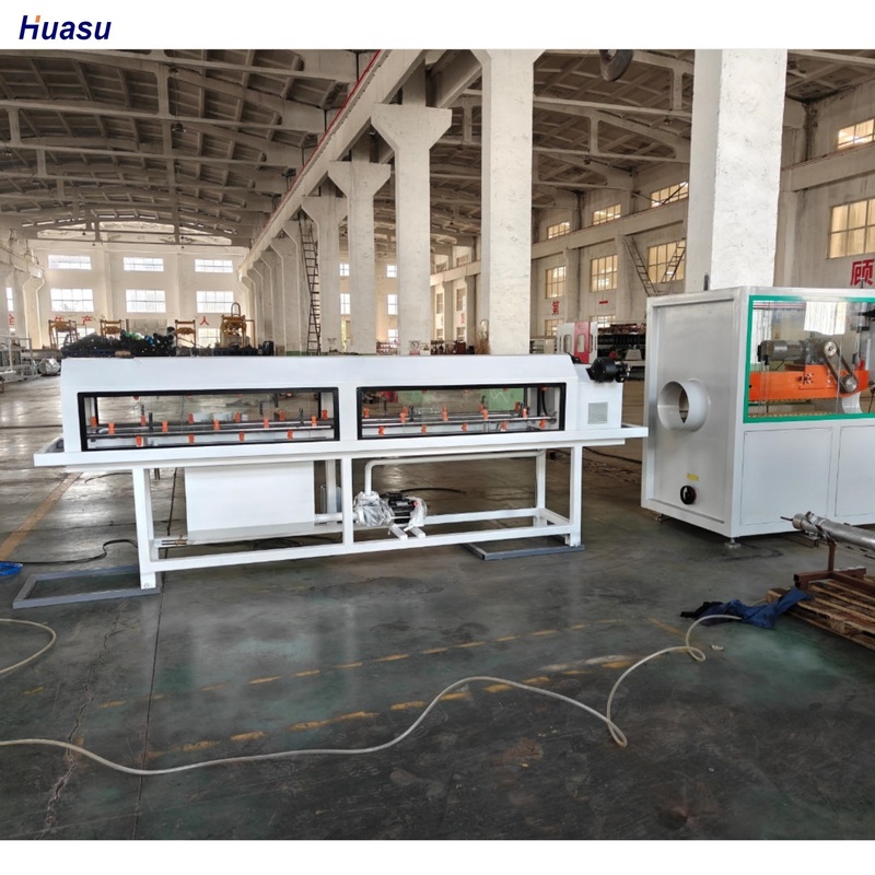 38CrMoAlA Namlulu Malzemeli ve Tam Geçmeli Sistemli Otomatik Tek Duvarlı Oluklu Boru Ekstrüzyon Hattı