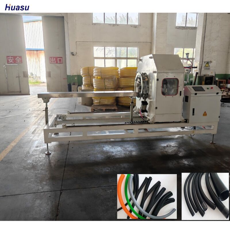 Siemens Ana Elektrik Parçaları Çift Duvarlı Oluklu Boru Ekstrüzyon Hattı, 48 Kalıp Adedi ve Su Soğutma Fonksiyonu