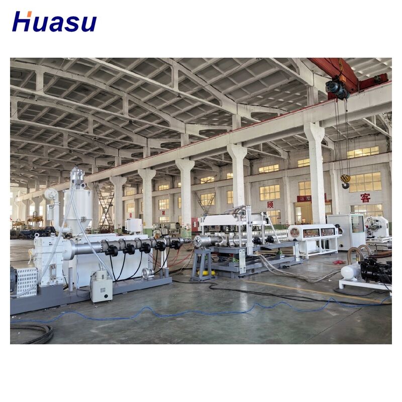 32mm-1600mm boru çapı aralığı PLC kontrol dokunmatik ekran arayüzü ve nitridleme tedavi vida ile kablo koruma boru çıkartma hattı