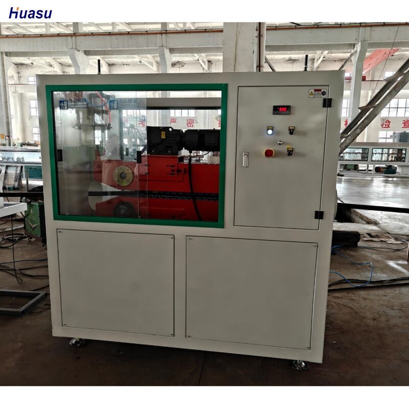 Tam Otomatik Siemens Motor Tek Duvarlı 110mm Maksimum Boru Boyutu ile Gürültülü Boru Ekstrüzyon Hattı