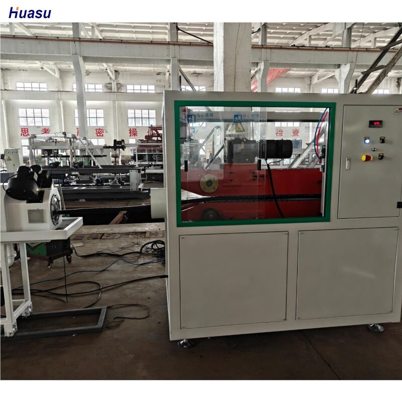 Su Soğutmalı Tek Duvarlı Oluklu Boru Ekstrüzyon Hattı, 400-1000 Kapasiteli ve Otomatik Oluklandırma