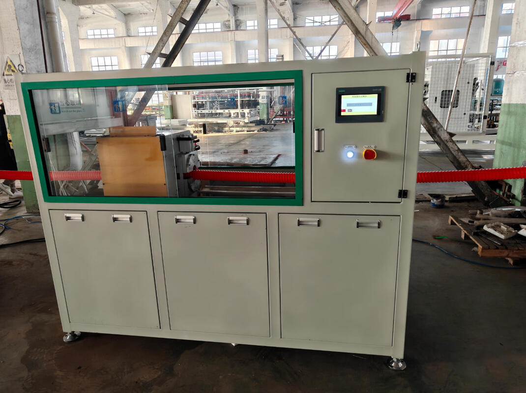 Tek Duvarlı Oluklu Boru Ekstrüzyon Hattı, Su Soğutmalı Siemens Ana Motor ve PLC Kontrol Sistemi