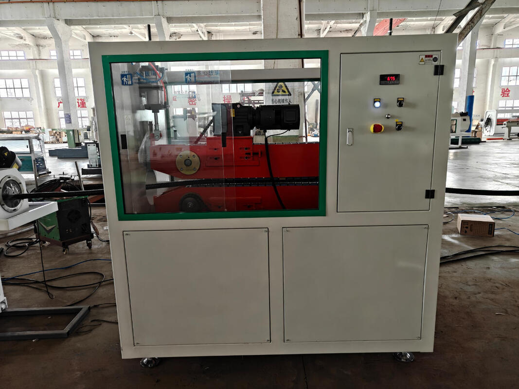 Siemens frekans kontrolörü ve yüksek dayanıklılık için 20CrMnTi dişli malzemesi ile çift duvarlı dalgalanmış boru çıkartma hattı