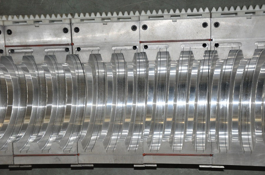 HDPE / PVC / PE Tek Duvar Oluklu Boru Ekstrüzyon Hattı Karbon Boru Yapma Makineleri