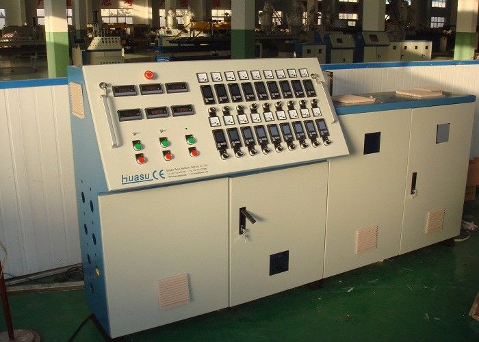 Yüksek Etkili PE / PP Spiral Boru Ekstrüzyon Hattı SQ63-250 Spiral Kaynaklı Boru Makinesi