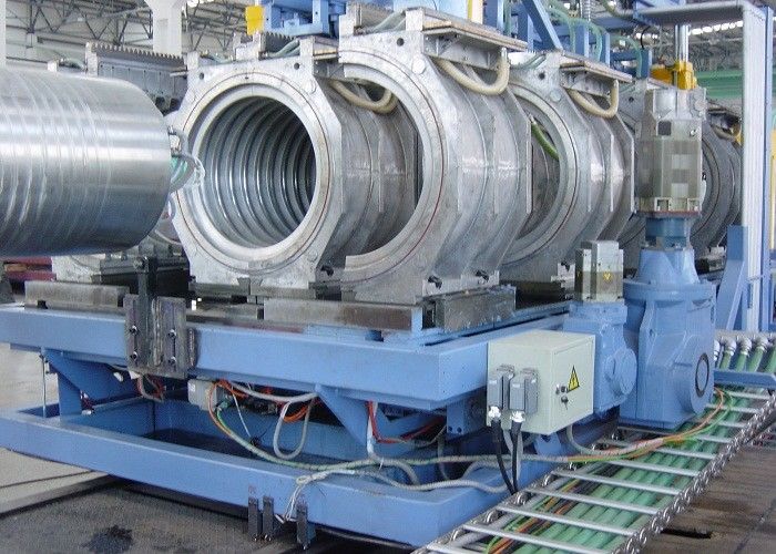 Otomatik PVC Boru Ekstrüzyon Hattı Çift Duvar Oluklu Boru Üretim Makineleri