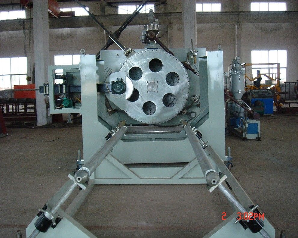 200-3000mm PE Hollowness Duvar Spiral Boru Ekstruder / PE Büyük Çaplı Duvar Spiral Boru Hattı