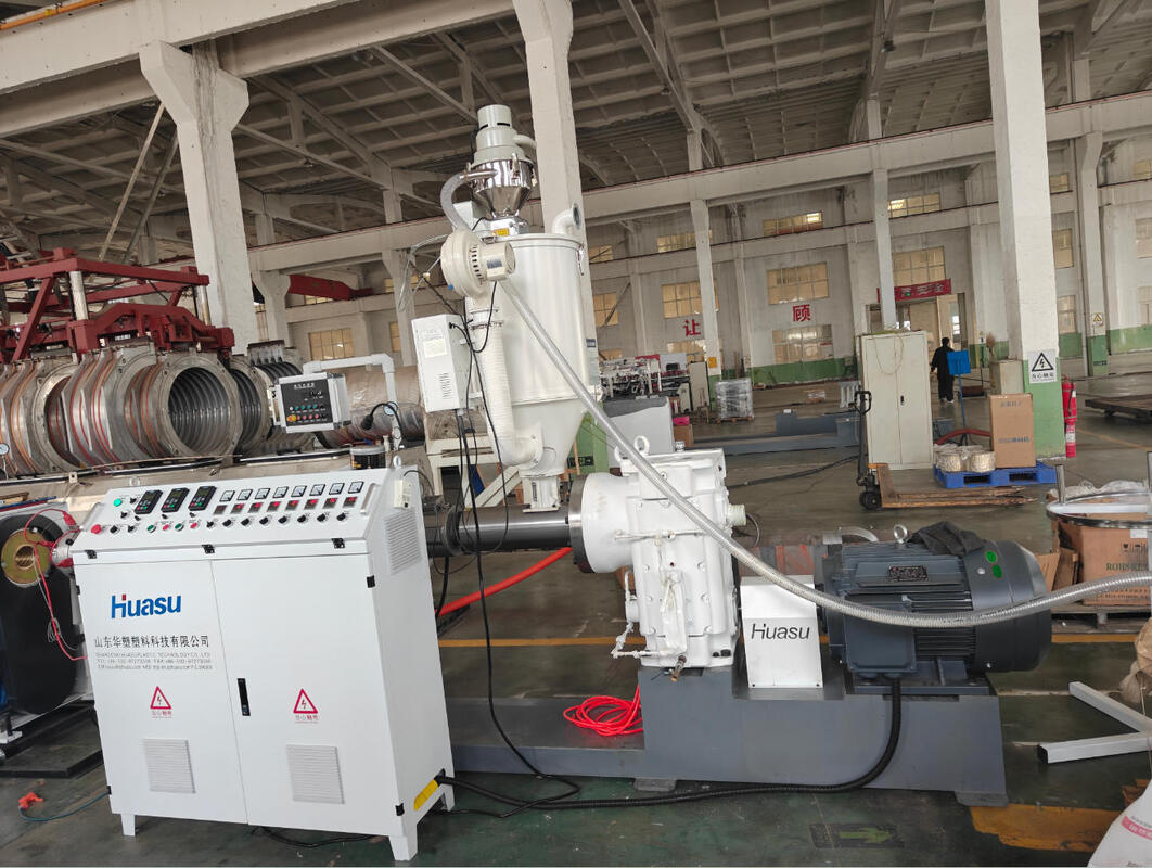 Spiral Pipe Extrusion Line for HDPE Single-wall Pipe Production Equipment
