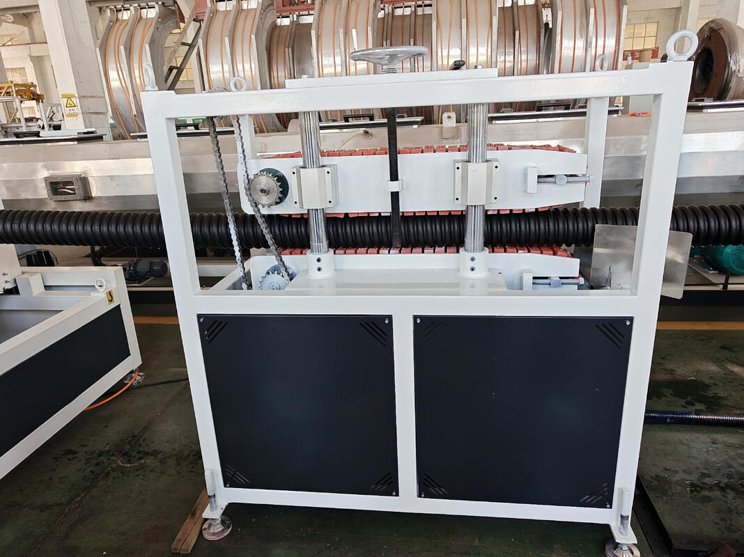 PP Spiral Boru Ekstrüzyon Hattı, 100m rulo Sarma Makinesi ve Endüstriyel Boru Çözümleri için HDPE Boru Malzemesi Dahil