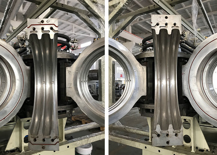 300mm HDPE Boru Ekstrüzyon Hattı 3m / Min Calbe Ceket Boru Üretim Hattı