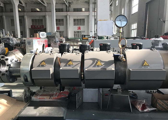 PLC Yatay Hdpe Boru Üretim Hattı PPR DWC Boru Ekstrüzyon Hattı