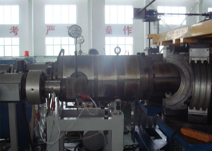 Siemens HMI Sistemli HDPE PP DWC Çift Duvar Oluklu Boru Makinaları