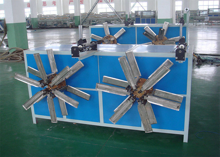 PVC/PE/PP Tek Duvar Oluklu Boru Ekstrüzyon Hattı Oluklu Boru Tüp / Hortum