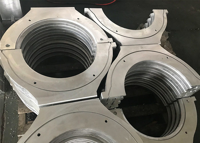 HDPE/PE/PP Plastik Tek / Çift Duvar Oluklu Boru Ekstruder Ekstrüzyon Makinesi