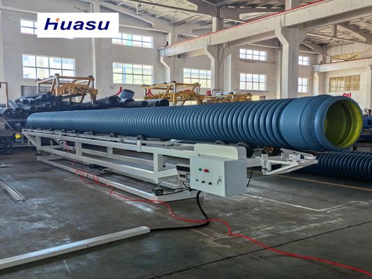 DWC Pipe Extrusion Line with 32-1600mm Pipe Diameter 60-2000kg/h Capacity and Siemens PLC Technology for High Efficiency