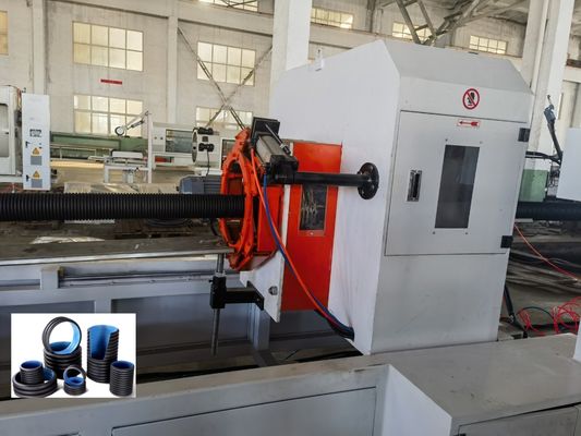 Single-Screw Double Wall Corrugated Pipe Extrusion Line 32-1600mm