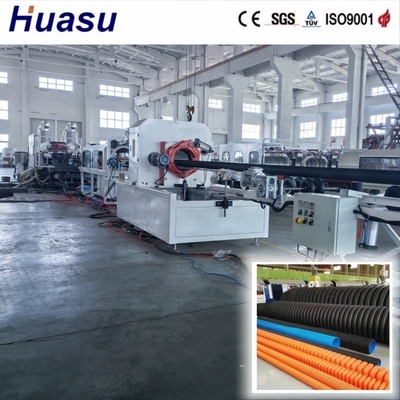 HDPE Double Wall Corrugated Pipe Machine 32-1600mm Fully Automated