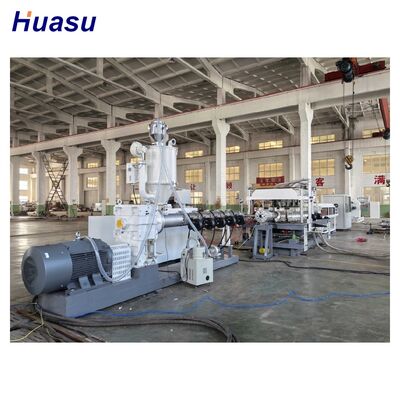 High Speed HDPE corrugatedd pipe making machine built to produce drainage pipes with consistent and fast production cycles